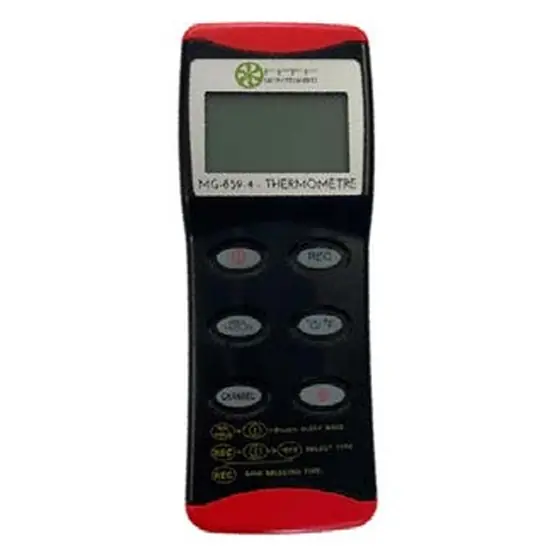 Thermomètre thermocouple 2 entrées
