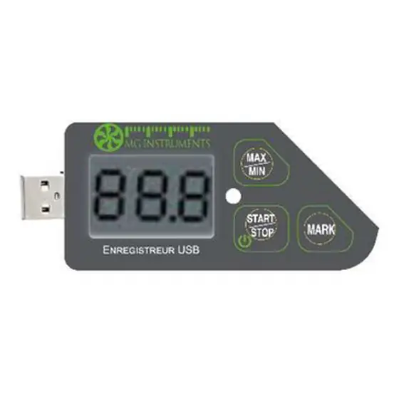 Enregistreur température et humidité USB