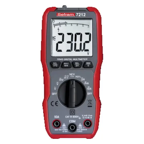 Multimètre 600 V TRMS