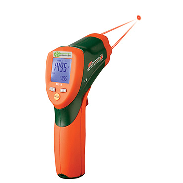 Thermomètre infrarouge double visée laser MG42512