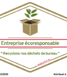 label ecoresponsable MG Instruments